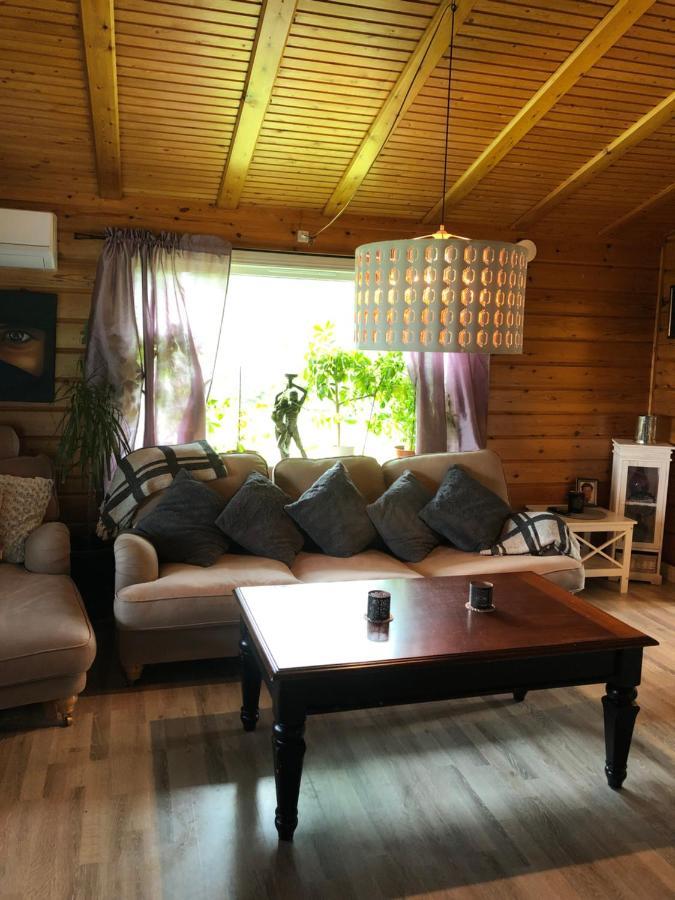 Mysig timmerstuga med braskamin nära Hovfjället Torsby Exteriör bild