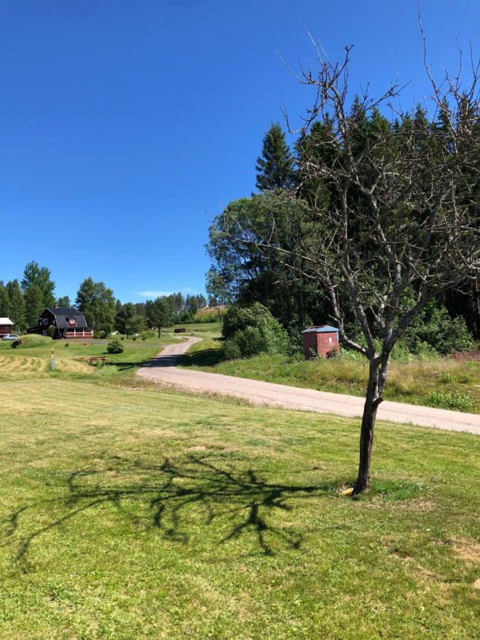 Mysig timmerstuga med braskamin nära Hovfjället Torsby Exteriör bild